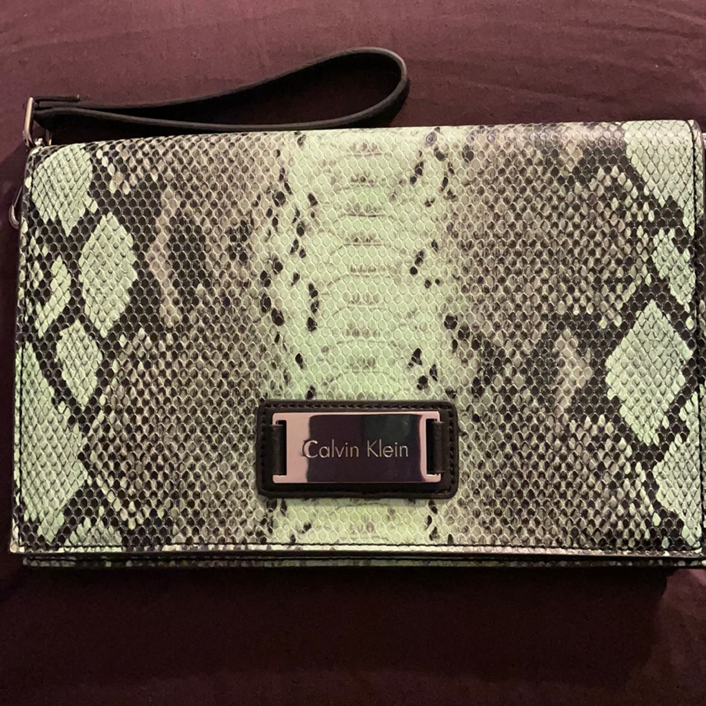 Calvin Klein Snake Skin Hand Bag